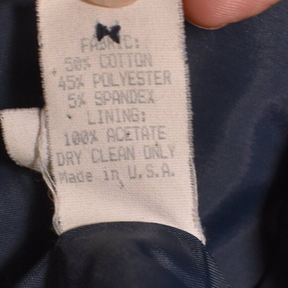 Shin Choi Navy Blue Women’s Suit Jacket Blazer Size 14 Classy Chic Officewear - Picture 10 of 13